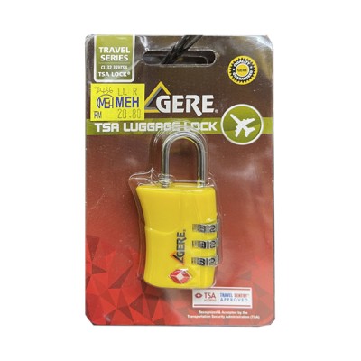 GERE Combination Tsa Luggage Lock CL32-359TSA 